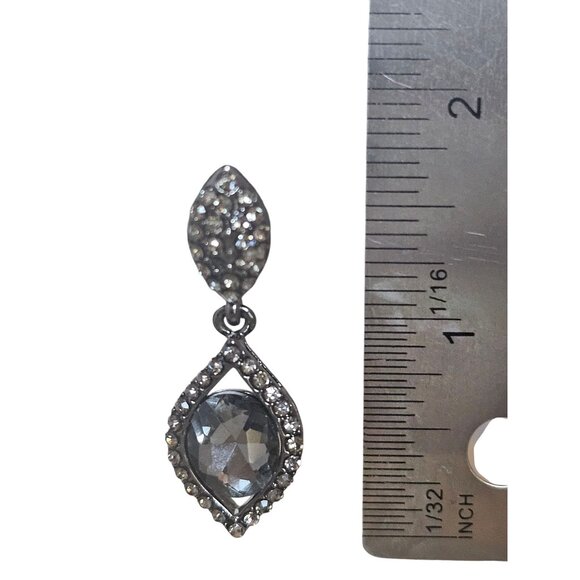 Black Teardrop Small Earring - Picture 5 of 5